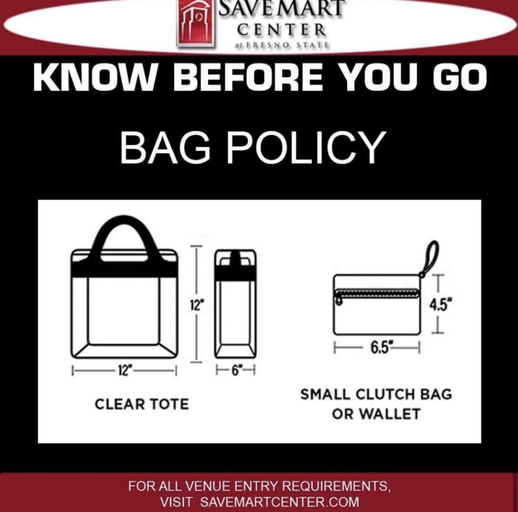 graduation 2026 bag policy